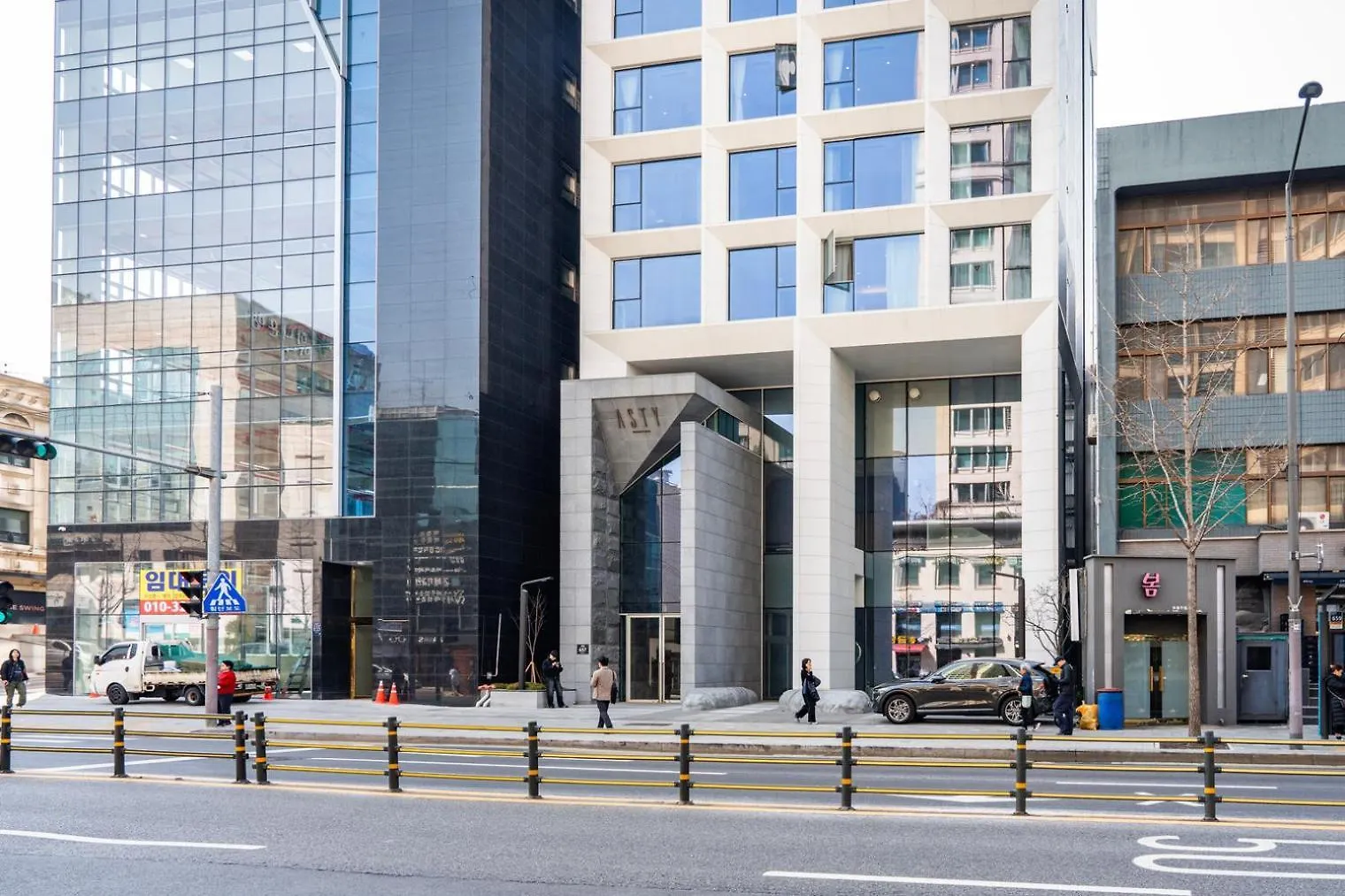 Appartement Blueground Id19 Nonhyeon City View Ac Sel-19 Seoel