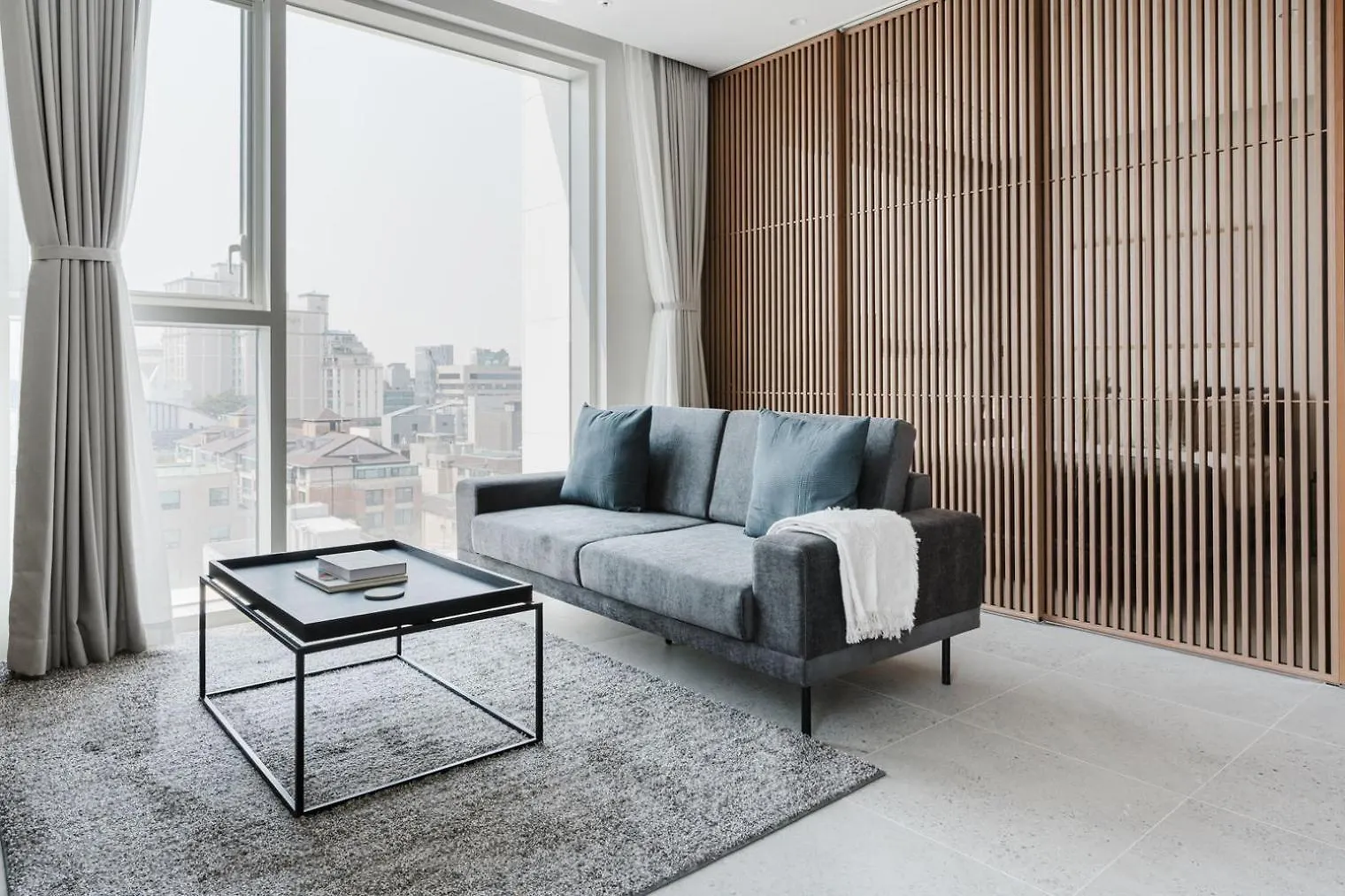 Apartman Blueground Id19 Nonhyeon City View Ac Sel-19 Szöul